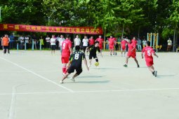 以岭药业五人制足球比赛启动