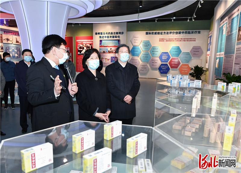 沈跃跃在河北省调研 王东峰汇报相关工作